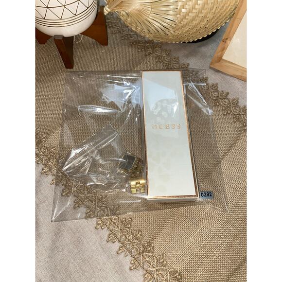 NWT Guess 3 Charm Necklaces with Earrings & GUC Guess Watch Jewelry Bundle Lot - Picture 9 of 9